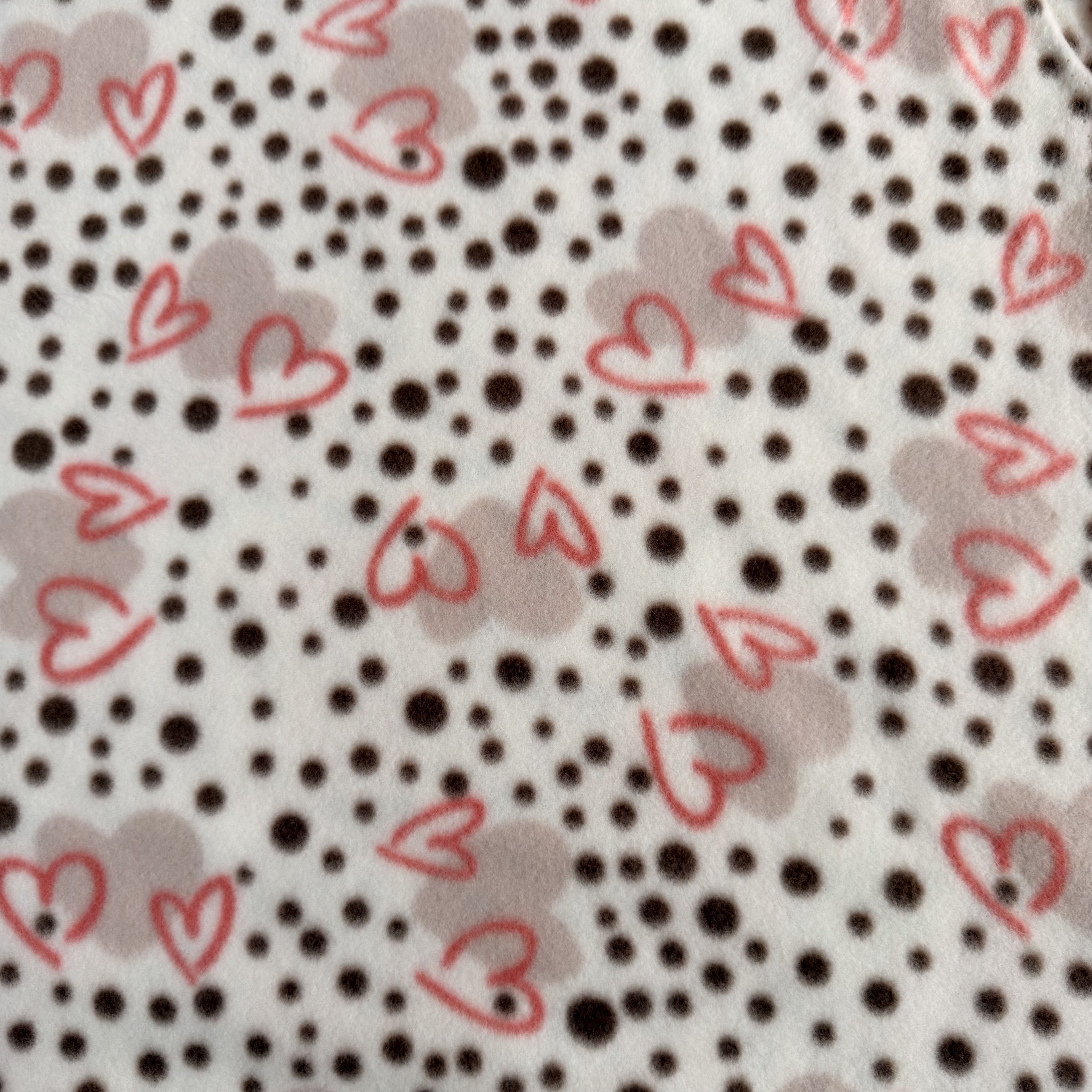 Soft estampado coração bolinha