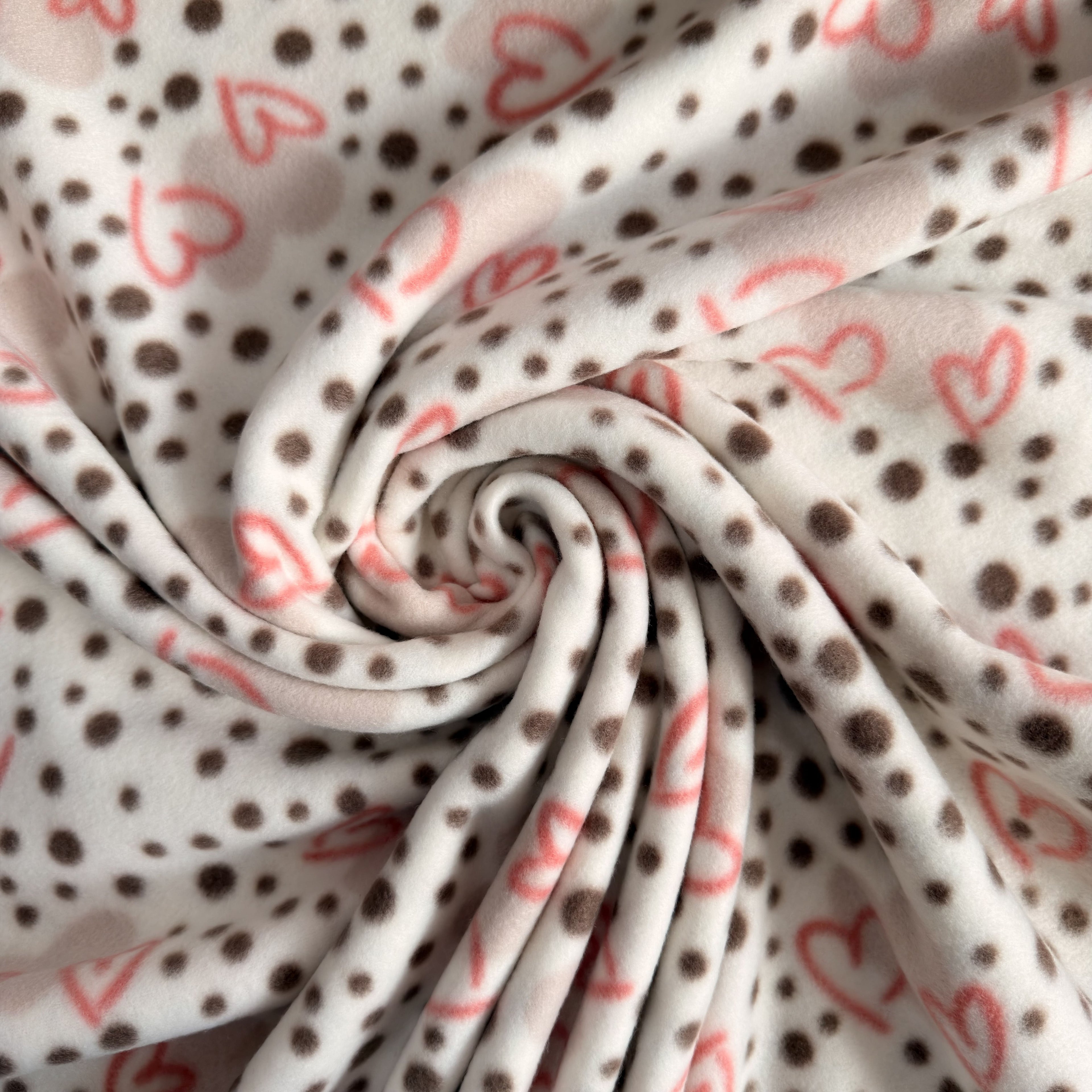 Soft estampado coração bolinha
