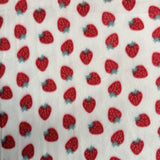 Soft estampado morango fundo branco