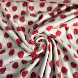 Soft estampado morango fundo branco