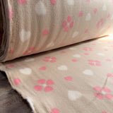 Soft estampado coração flor