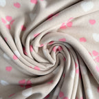 Soft estampado coração flor