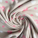 Soft estampado coração flor