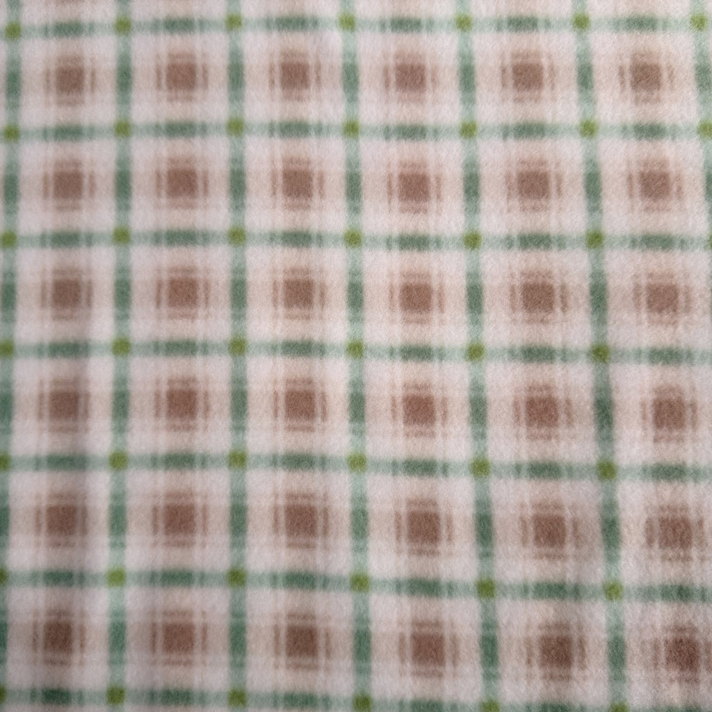 Soft estampado marrom e verde