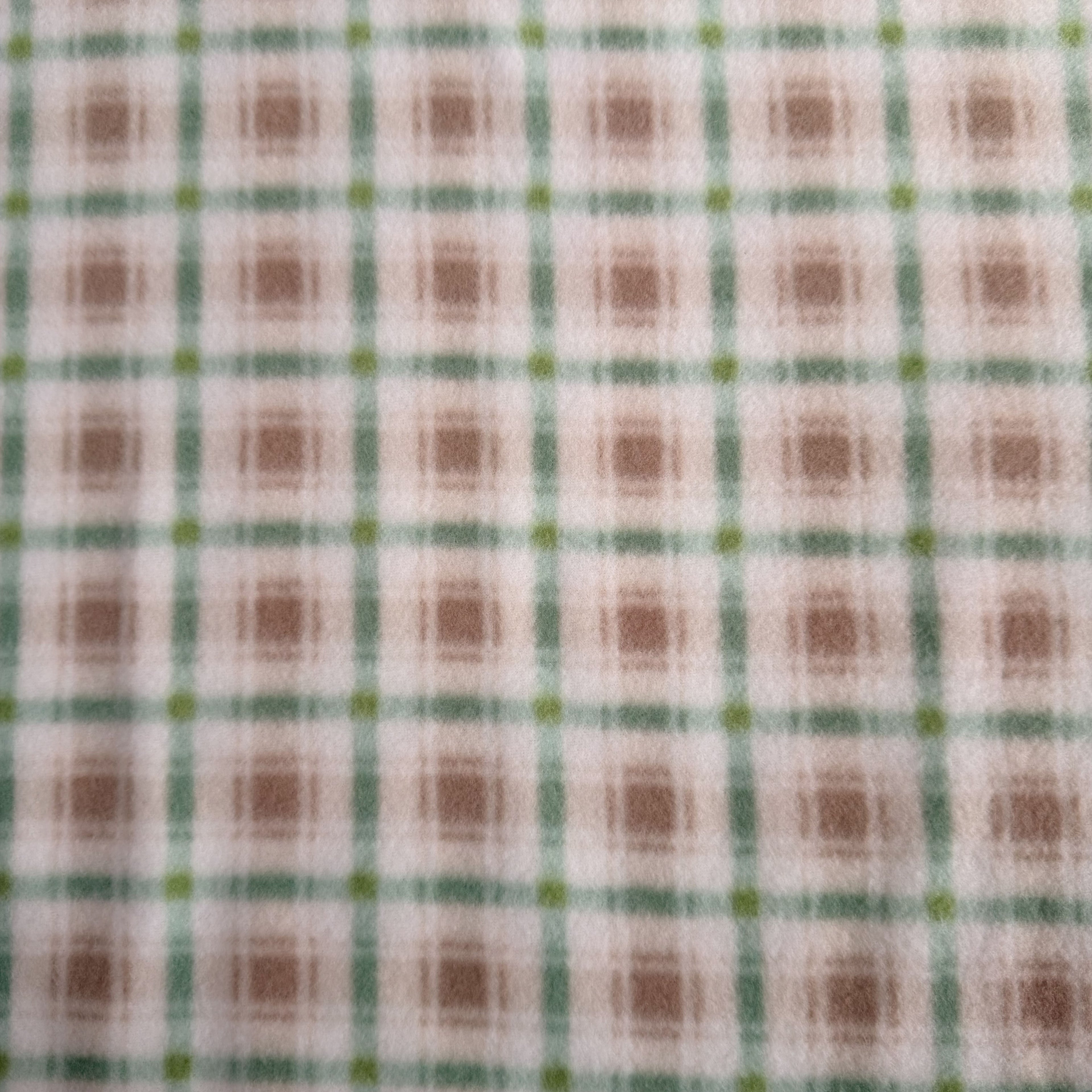 Soft estampado marrom e verde