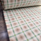 Soft estampado marrom e verde