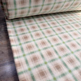 Soft estampado marrom e verde
