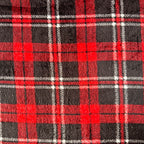 Fleece Ultra Xadrez Vermelho
