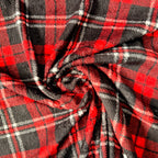 Fleece Ultra Xadrez Vermelho