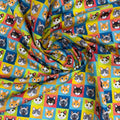Microtel Estampado Digital Gatinhos