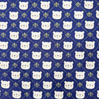 Tricoline Urso Real Fundo Marinho