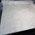 Tule Bordado London 3D - Branco Óptico