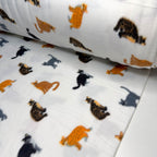 Soft Estampado Gatos Fundo Branco