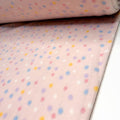 Soft Estampado Fundo Rosinha Bolinhas Coloridas