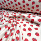 Soft Estampado Morango Fundo Branco
