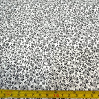 Tricoline Estampado Floral Ramos Raminho Galhos Galhinho Branco