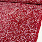 Tricoline Estampado Floral Ramos Raminho Galhos Galhinho Vermelho