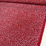 Tricoline Estampado Floral Ramos Raminho Galhos Galhinho Vermelho