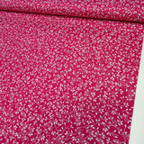 Tricoline Estampado Floral Ramos Raminho Galhos Galhinho Rosa Pink