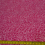 Tricoline Estampado Floral Ramos Raminho Galhos Galhinho Rosa Pink