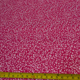 Tricoline Estampado Floral Ramos Raminho Galhos Galhinho Rosa Pink