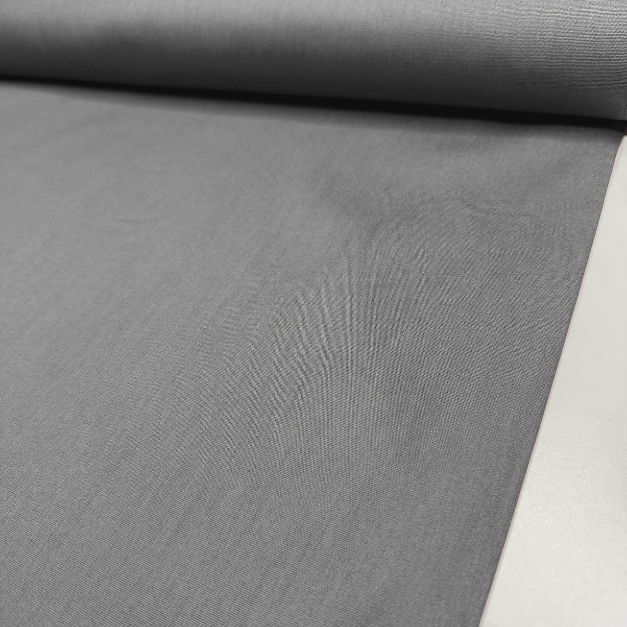Tricoline Liso Premium Cinza Forte