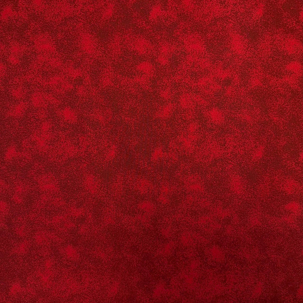 Tricoline Estampado Poeirinha Vermelho
