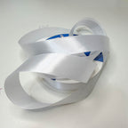 Fita Cetim N5 22mm Branco - Rolo com 50m