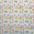 Tricoline Estampado Cozinheira Feliz
