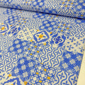 Tricoline Estampado Azulejo Português