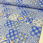 Tricoline Estampado Azulejo Português
