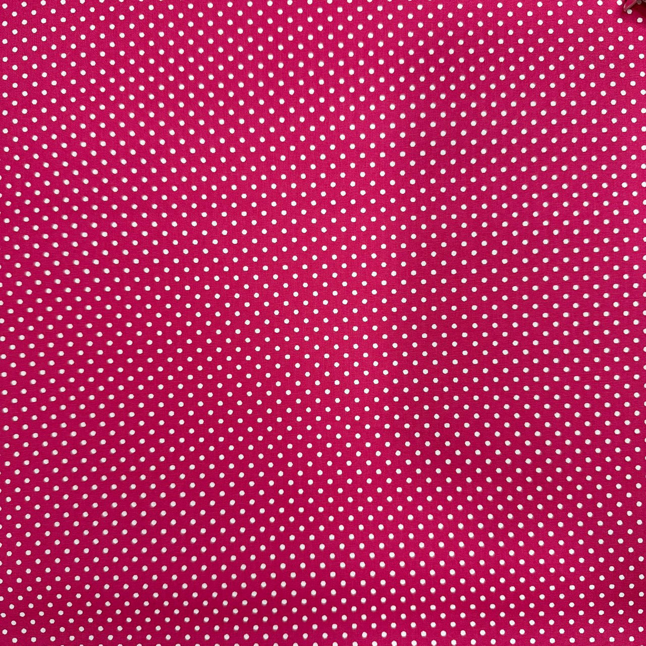 Tricoline Estampado POÁ Tamanho P PINK