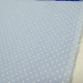 Tricoline Estampado POÁ Tamanho P Azul Bebê