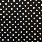 Tricoline Estampado POÁ Tamanho G Preto