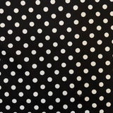 Tricoline Estampado POÁ Tamanho G Preto