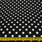 Tricoline Estampado POÁ Tamanho G Preto