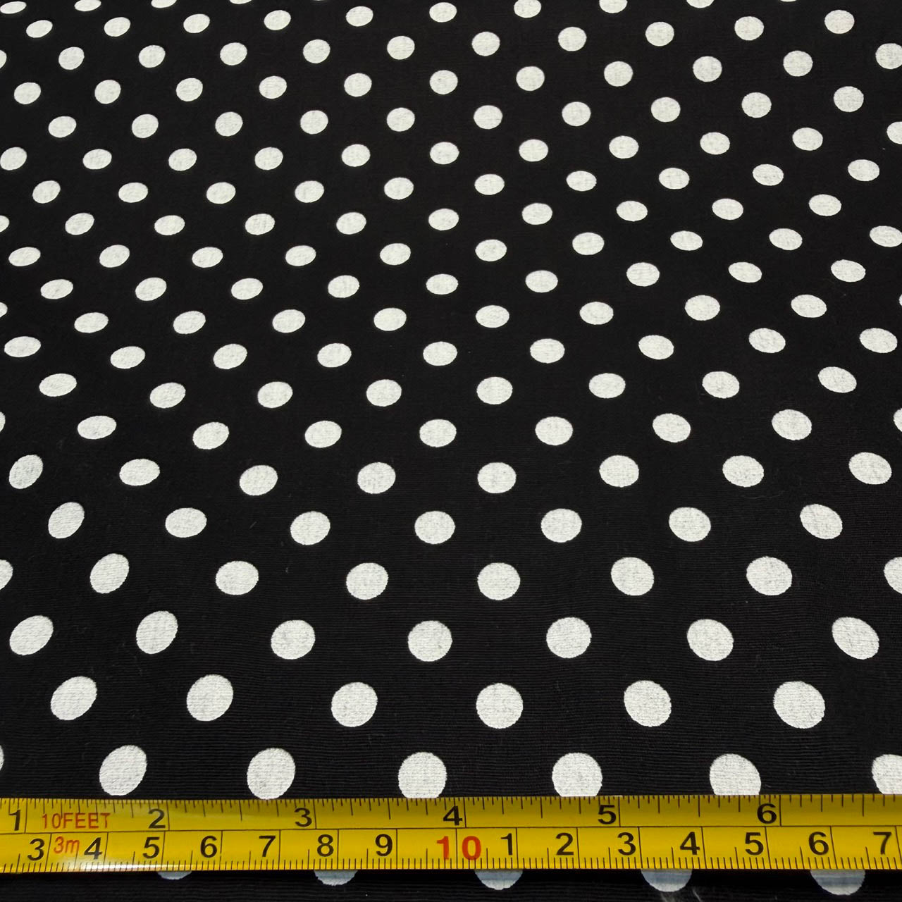 Tricoline Estampado POÁ Tamanho G Preto