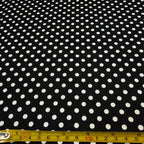 Tricoline Estampado POÁ Tamanho M Preto