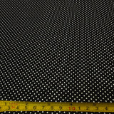 Tricoline Estampado POÁ Tamanho PP Preto