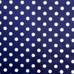 Tricoline Estampado POÁ Tamanho G Azul Marinho