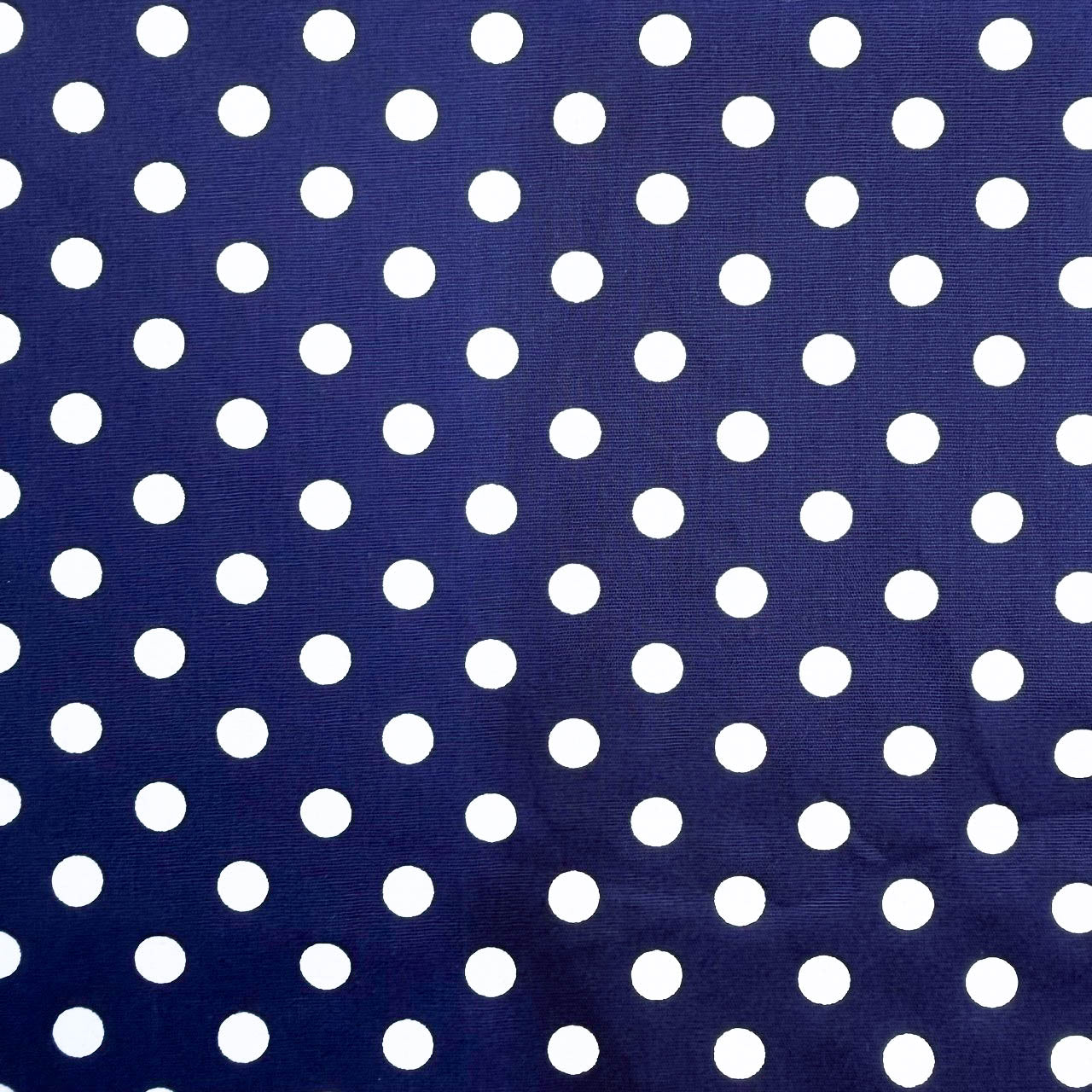 Tricoline Estampado POÁ Tamanho G Azul Marinho