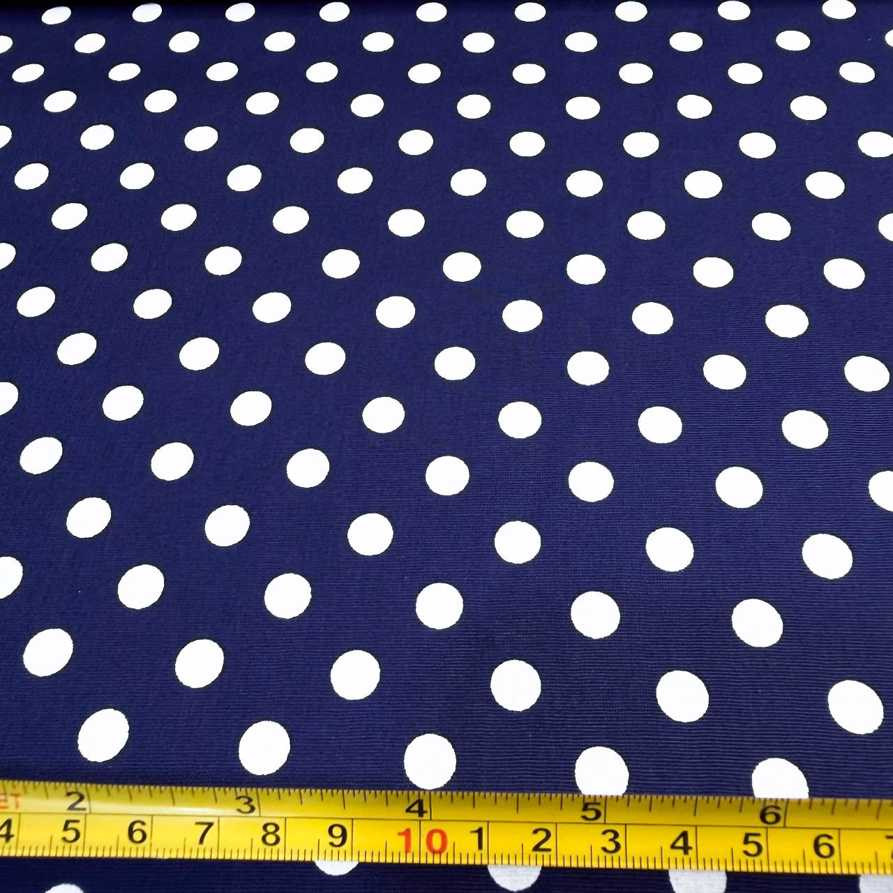 Tricoline Estampado POÁ Tamanho G Azul Marinho