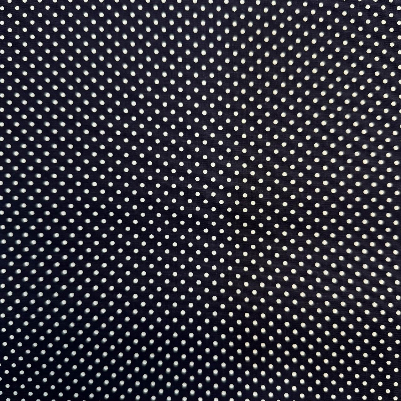 Tricoline Estampado POÁ Tamanho PP Azul Marinho