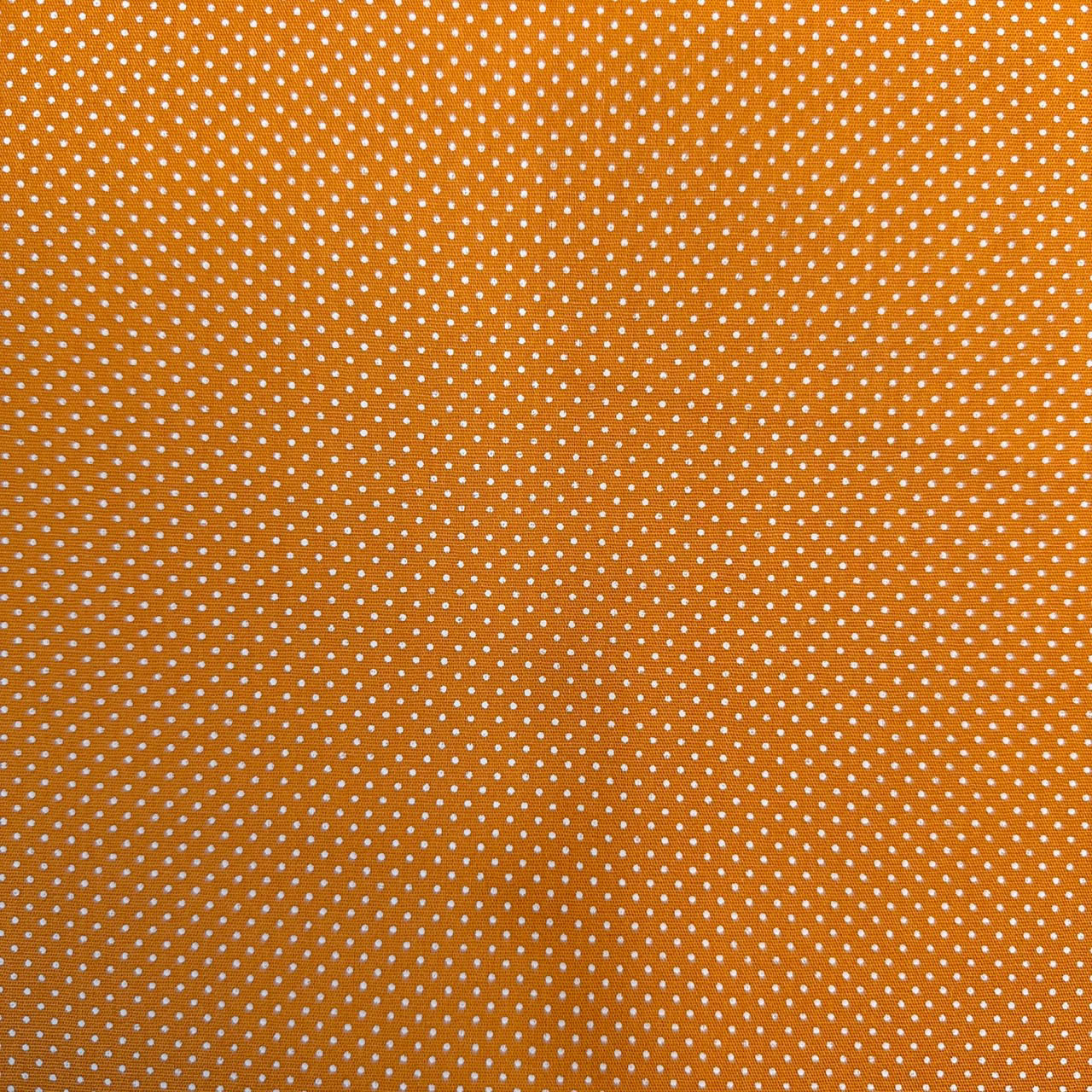 Tricoline Estampado POÁ Tamanho PP Laranja
