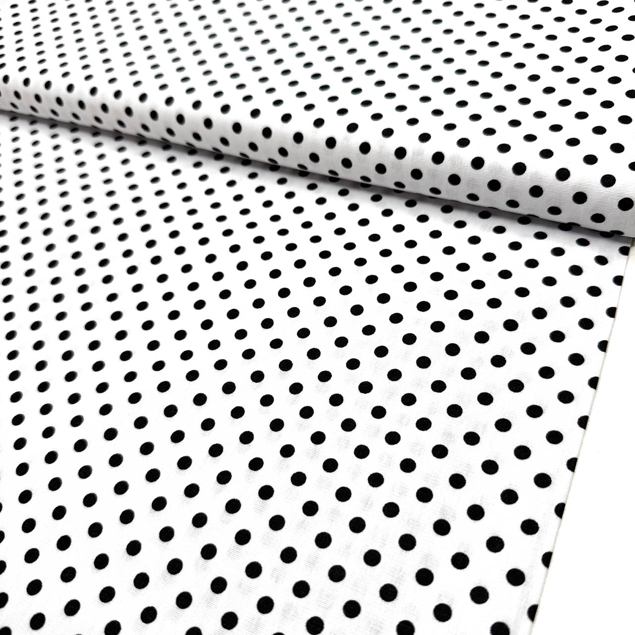 Tricoline Estampado POÁ Tamanho P Branco