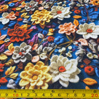 Tricoline Digital Estampado Floral Color