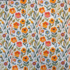 Tricoline Digital Estampado Floral Jardins