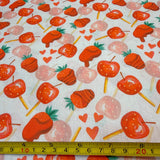 Tricoline Digital Estampado Frutas Love