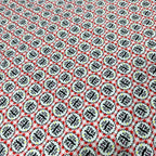 Microtel Estampado Digital Dia Dos Pais Vermelho