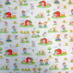 Tricoline Estampado Fazendinha